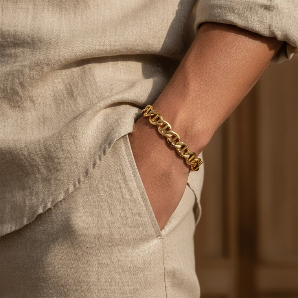 Gents marine link bracelet 3 Gents marine link bracelet 3