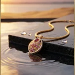 Classic Gold Short Pendant Chain 3