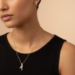 Dainty Chain with Axis Pendant 3