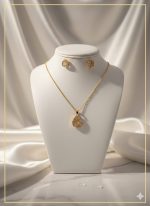 Dainty Chain with Water Drop Pendant 2