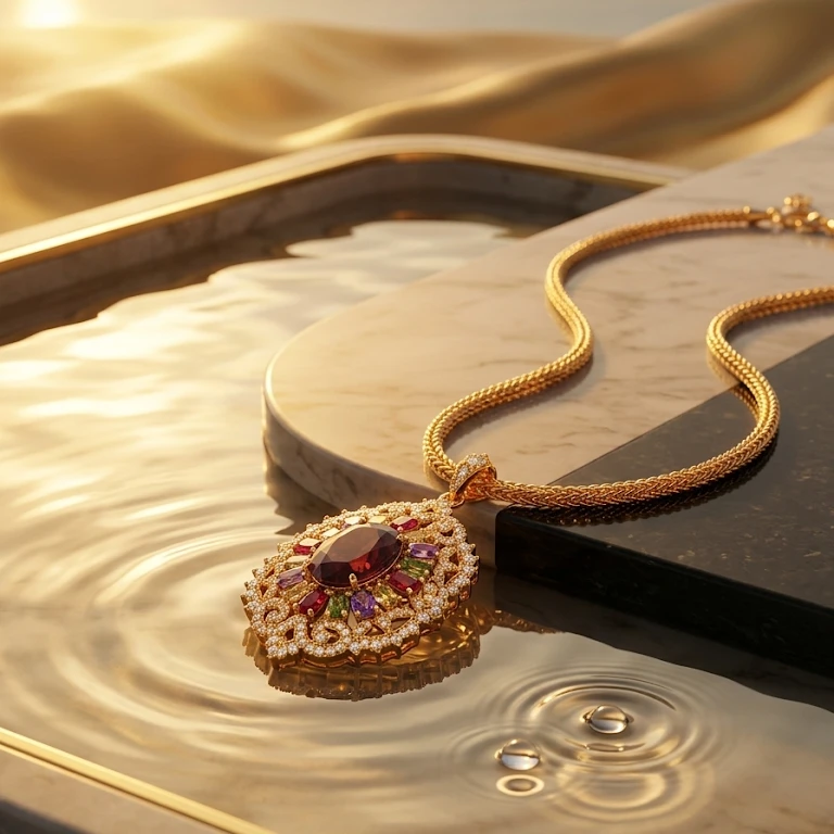 Elegant Short Pendant Chain 2