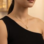Luna Glow Pendant with Dainty Chain 1