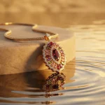 Radiant Charm Short Pendant Chain 1